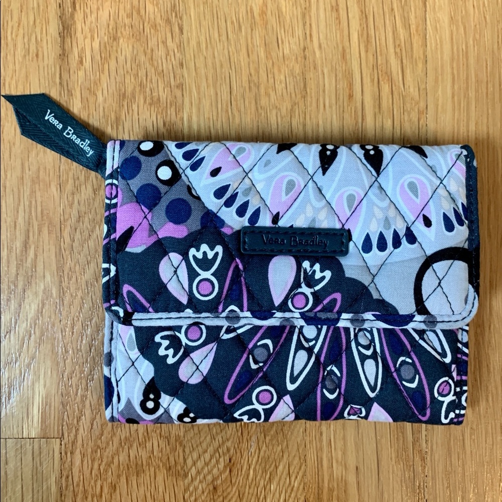 Vera Bradley Euro Wallet - Mimosa Medallion - NWT